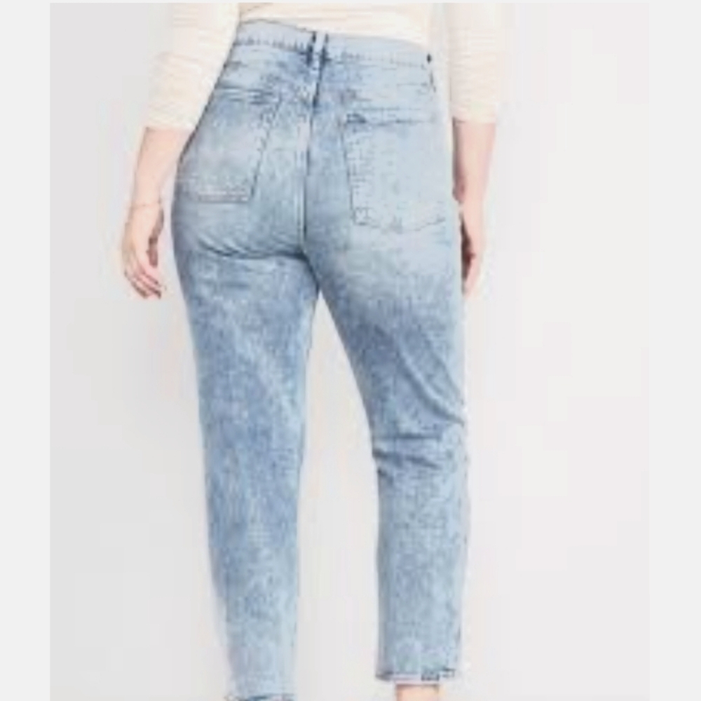 NWT Women's Old Navy Sky-Hi Straight Ankle Jeans - Picture 5 of 6